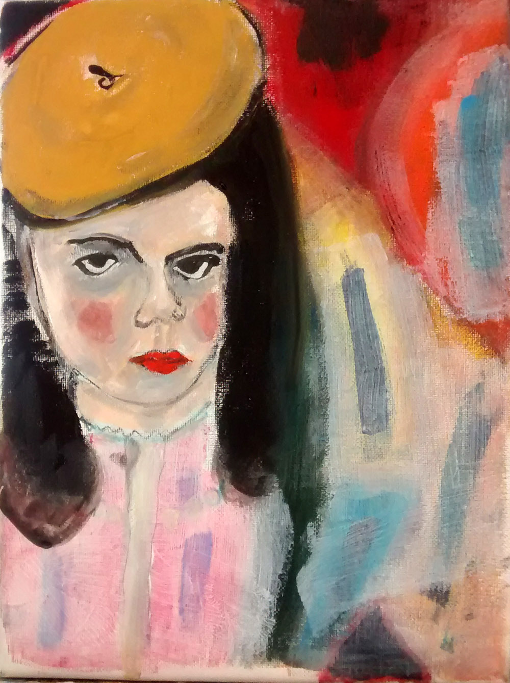 Girl With Beret